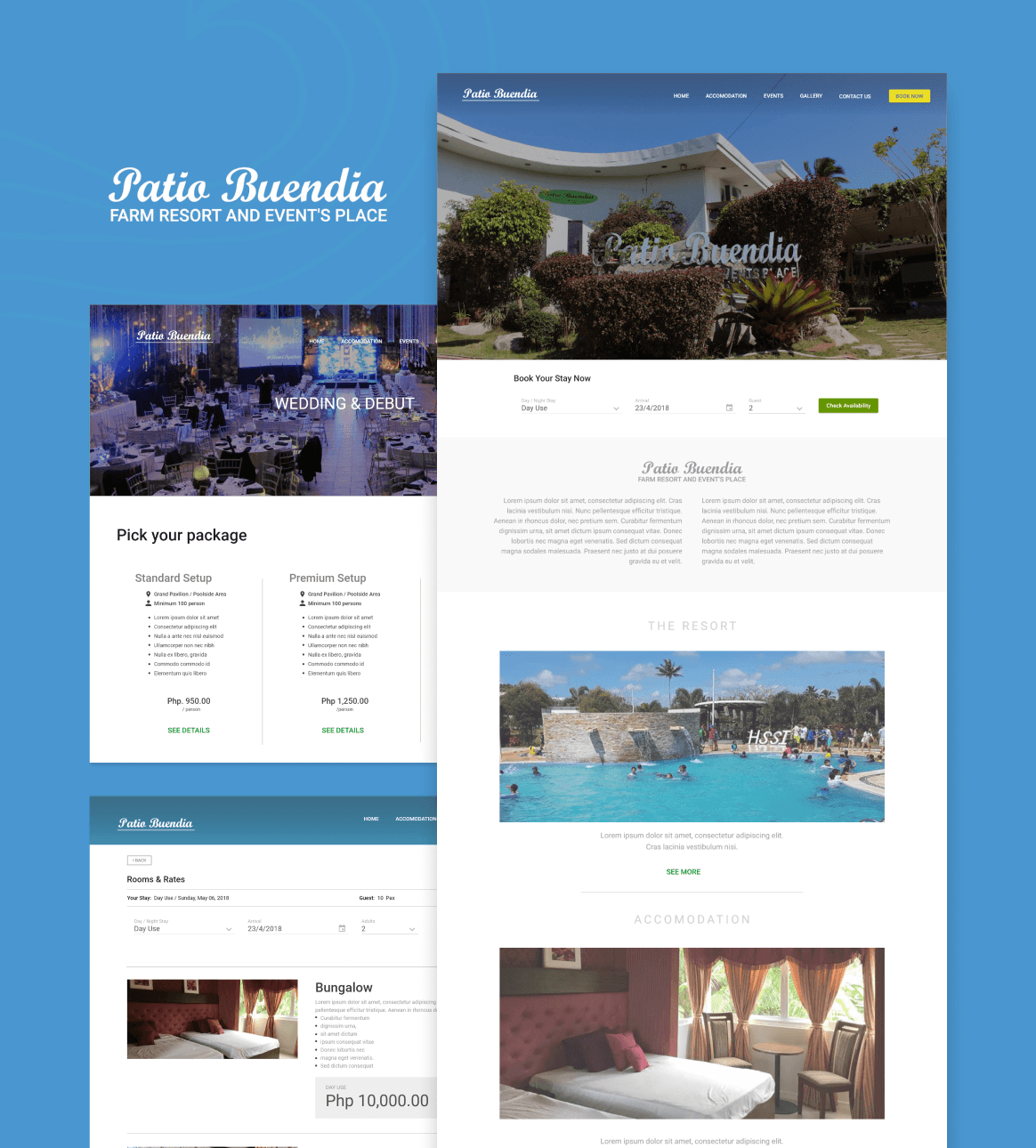 Patio Buendia resort site